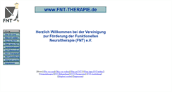 Desktop Screenshot of fnt-therapie.de